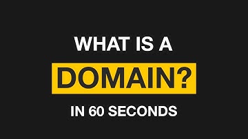 What is a domain? | In 60 seconds