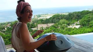 Marlia improvisation on Mag A2 Hijaz Handpan @ Joglovina, Bali, Indonesia 2020.12.20 screenshot 3