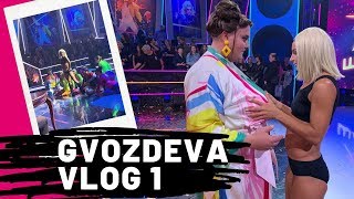 Gvozdeva VLOG 1: примерила образ Geri Halliwell, съемки нового шоу.