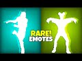 Fortnite RAREST Emotes..!