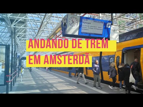 Vídeo: Como Chegar Ao Aeroporto De Amsterdã