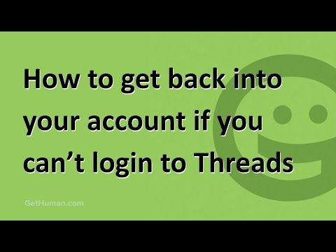 Threads account recovery tutorial