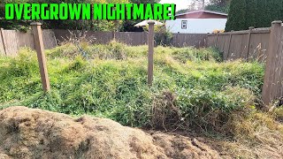 ELDERLY Couple Watched Their Leech Field DISAPPEAR! Overgrown Lawn Mowing! by Golovin Property Services 1,822 views 8 months ago 8 minutes, 6 seconds