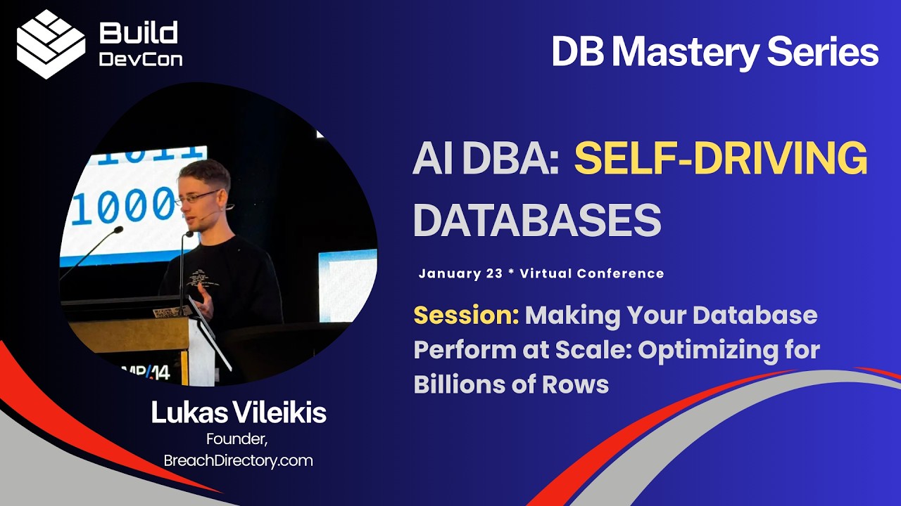 Making Your Database Perform at Scale: Optimizing for Billions of Rows