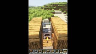 ДОМ В 1 БЛОК Minecraft майнкрафт Shots Youtubeshorts Youtube Video игры дом простройки