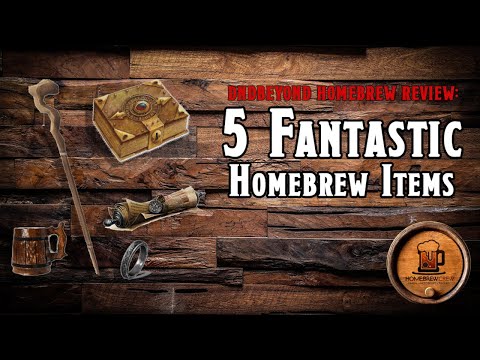 D&D 5 Fantastic Home Brew Items