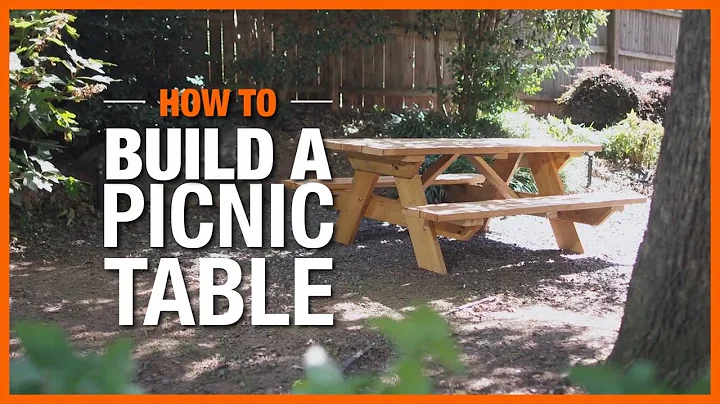 How To Build A Picnic Table | The Home Depot