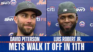 David Peterson and Luis Robert Jr. on Mets come-from-behind walk-off win over the Pirates in extras Wealth