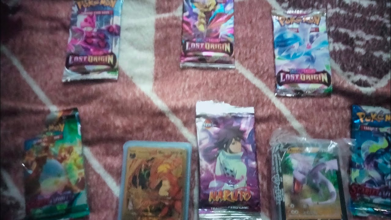 Opening Pokemon TCG lost origin cards