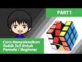 Cara Menyelesaikan Rubik 3x3 untuk pemula part 1