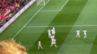 Real Madrid vs RDC Mallorca April 13 2024 Tchouaméni goal