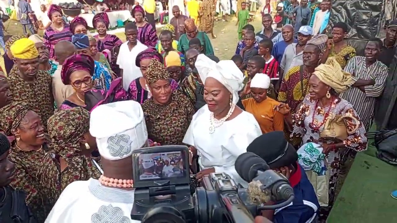 OTUN IYALAJE OF OYOLAND CHIEF ALHAJA KHADIJAT OMOTOYOSI OMOTOSHO