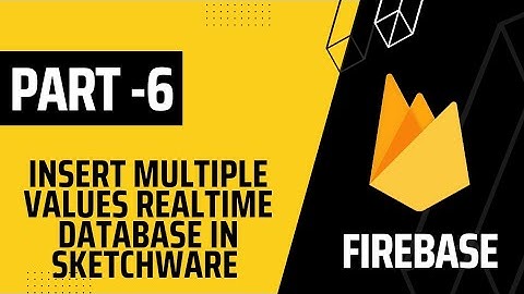 Firebase Realtime Database Multiple Insert Data in SketchWare | #sketchware #firebase