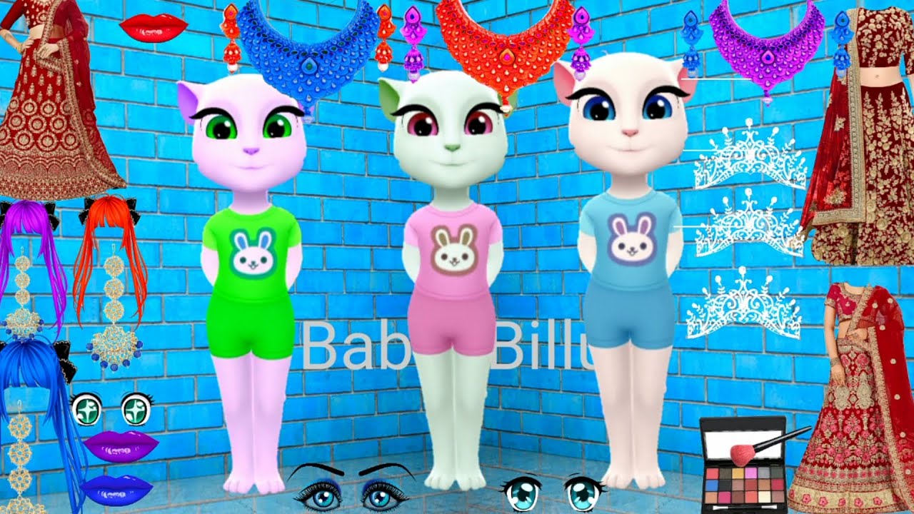 Fairy Bride Ka Makeup Disaster Talking Tom ll Billu & Billa Ki Masti Part 12