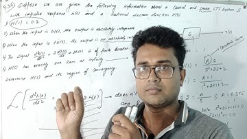 LT - 38 | Solution of 9.34 of Oppenheim | Laplace Transform | Signals and Systems | Rajiv Patel