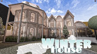 Bloxburg: Winter Family House || House Build