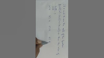 If α and β are the roots of the equation (5+√2)x^2-(4+√5)x+(8+2√5)=0 then the value of (2αβ)/(α+β)=?