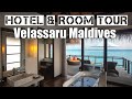 VELASSARU MALDIVES | Deluxe Bungalow and Water Villa ROOM TOUR & HOTEL TOUR | Mrs Lucas Vlog