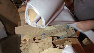 The Beginning Of My 2023 Fall Ml Build..quilt Maple Veneer Delivery. I Put Down On Ibanez Neck Too