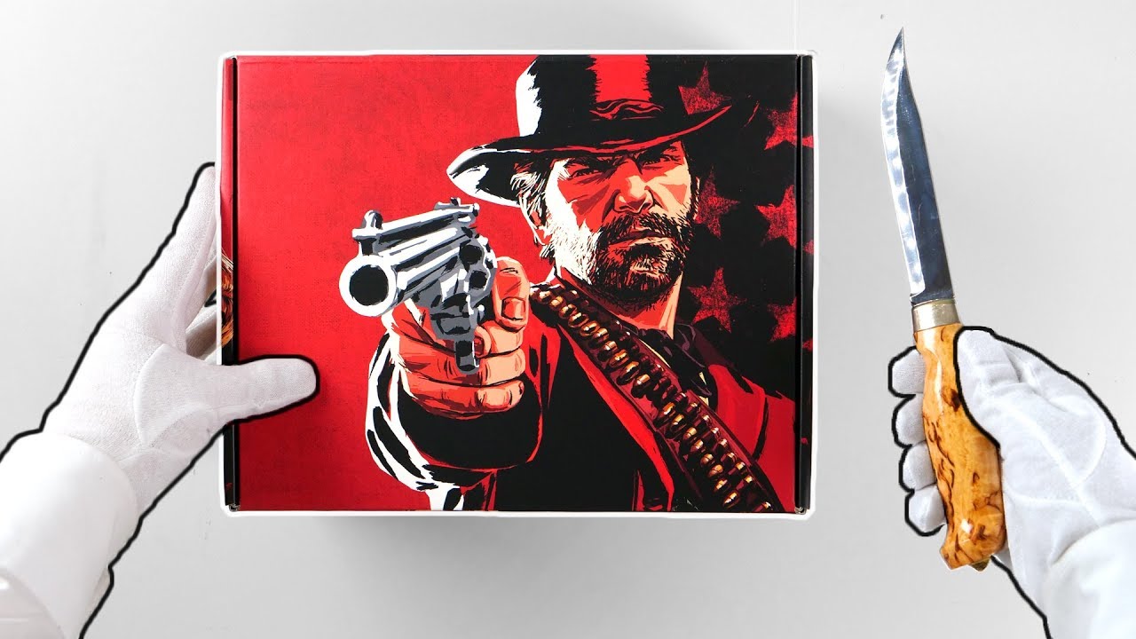 Byblomst Bourgogne Tidsserier Red Dead Redemption 2 Collector's Box Unboxing + Ultimate Edition - YouTube