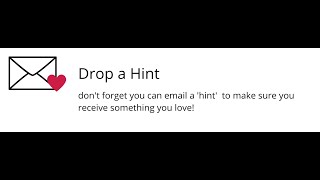 How to 'Drop a Hint"
