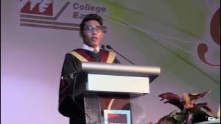 Amir Mao Valedictorian Speech ITE College East