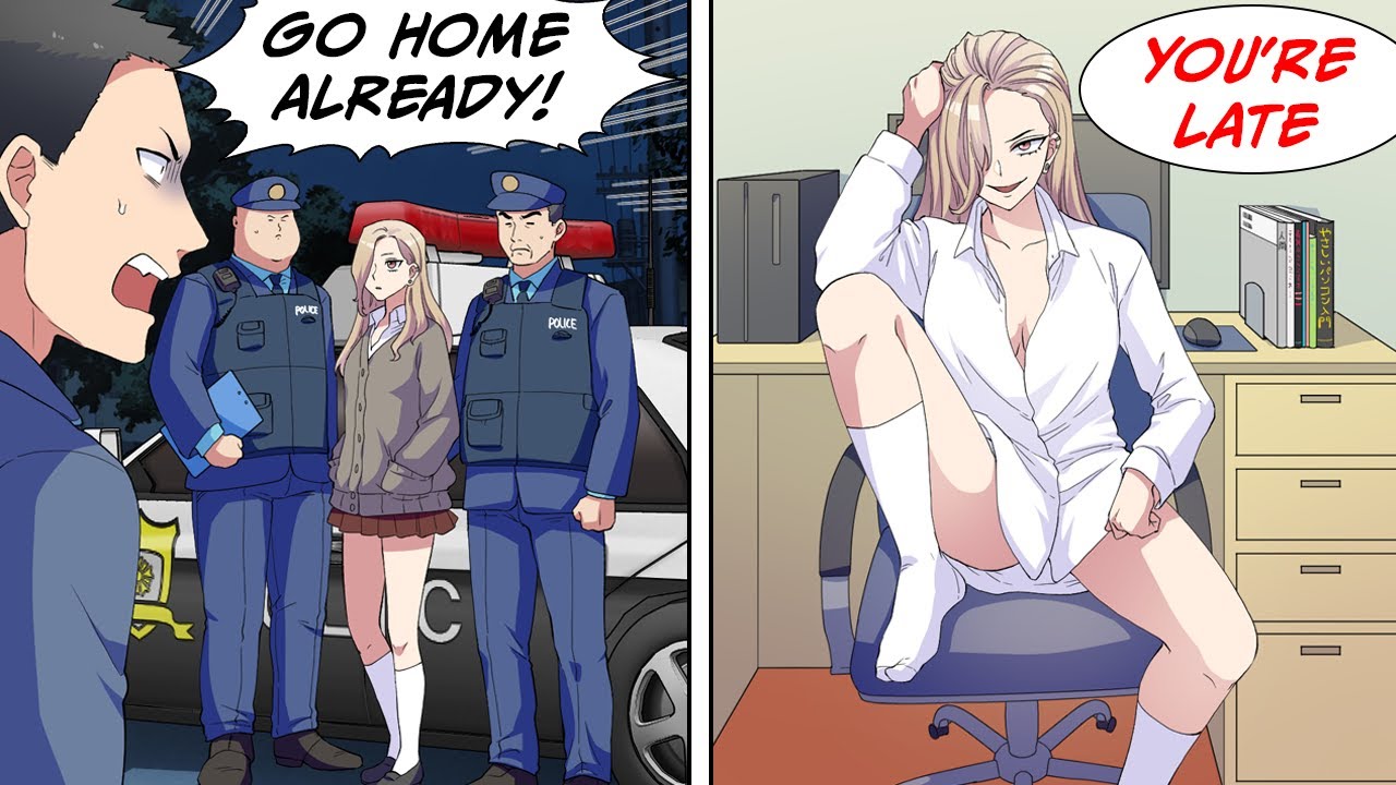 I ran into a former student when I was drunk on my way home... When I got home though... [Manga Dub]