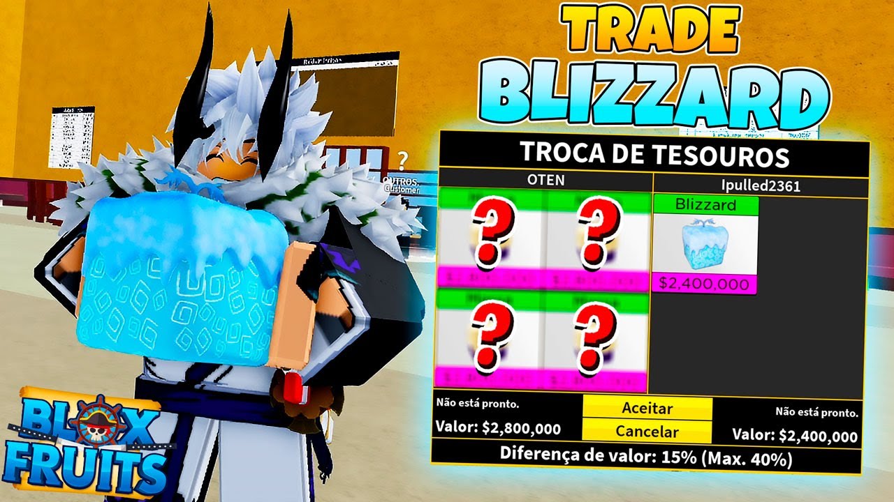 COMO CONSEGUIR MUITO FÁCIL A NOVA FRUTA BLIZZARD NO BLOX FRUITS 