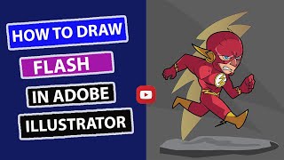 HOW TO DRAW FLASH IN ADOBE ILLUSTRATOR