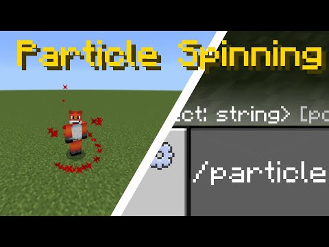 How to make a Spinning Particle in Minecraft (Bedrock Edition)