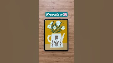 Procreate art🌿 #art #artshorts #arttutorial #procreate #create #drawing #easyart #artwork #fyp