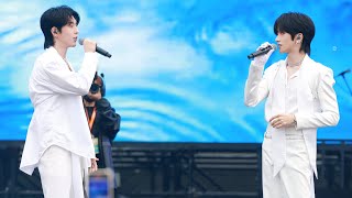 251004 寶雞銀杏音樂節《流星雨Meteor Rain－cover》黃星🦋&邱鼎杰🌋 雙人Focus