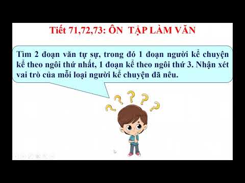 Ngữ văn 9 - Ôn Tập Tập làm văn ( tiết 71, 72, 73 )