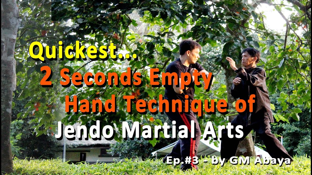 2 Seconds Technique... Jendo Filipino Martial Arts System (Ep4) YouTube