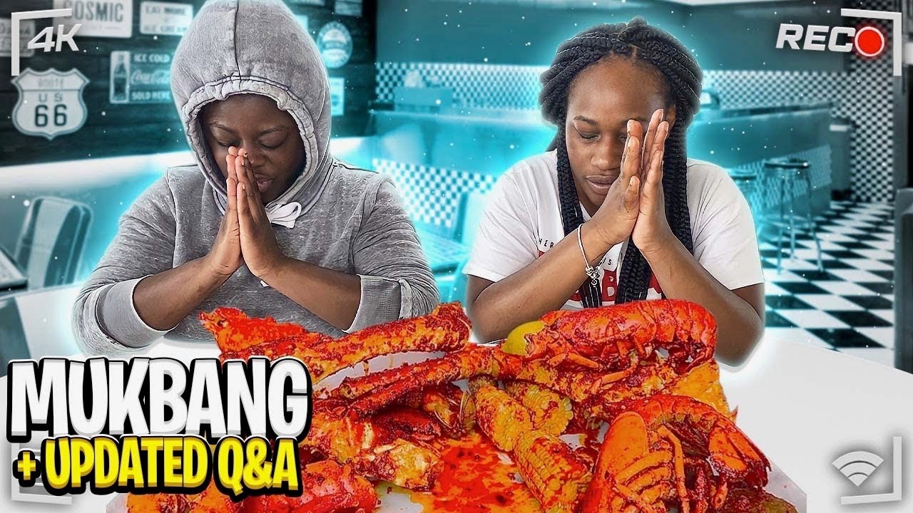 SEAFOOD MUKBANG / UPDATED Q&A FT. TAKEEYA LATI