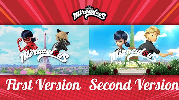 Miraculous Season 6 Opening V1 vs V2 | Comparison