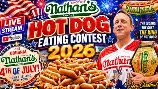Nathan's Hot Dog Eating Contest 2026: Live Play by Play and Watch Party