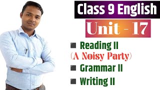 Class 9 English Unit 17 Reading Ii Grammar Ii Writing Ii All Exercises Mukesh Raut