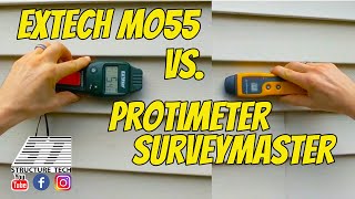 Extech MO55 vs Protimeter Surveymaster in scan mode