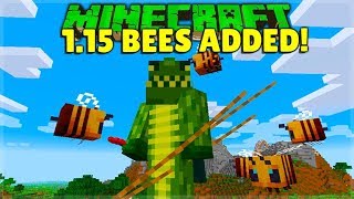Bees Have Been Added To Minecraft - First Official 1.15 Snapshot 19W34A