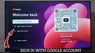 How To Sign In YouTube on Smart Tv Using Gmail Account