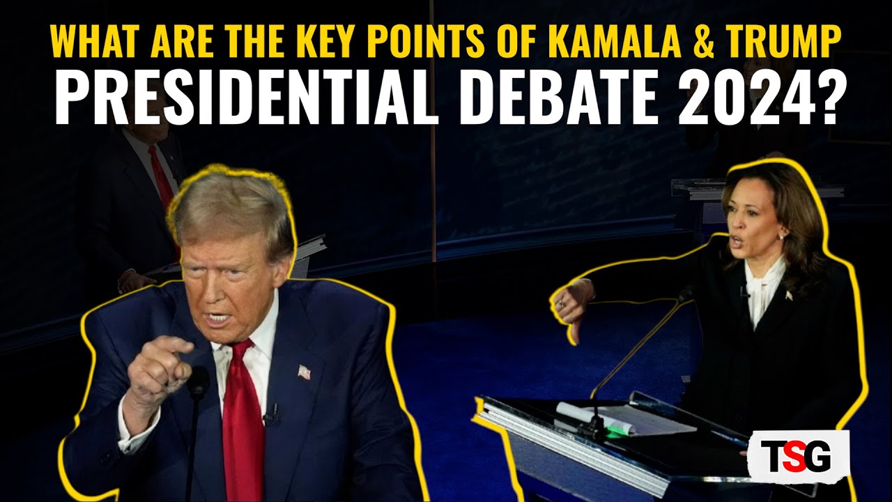 Donald Trump vs Kamala Harris Presidential Debate: Key points & major ...