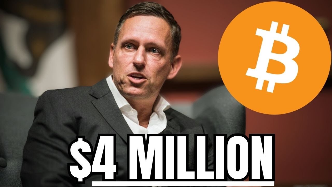 “Bitcoin Will 100x to $4 Million Per Coin” – Peter Thiel