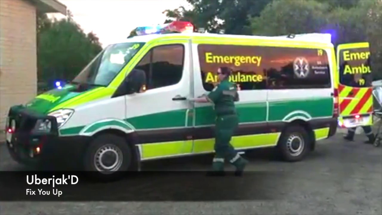 Hamley Bridge SA Ambulance Service Modified Running Man Challange