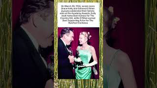 Grace Kelly Wins the Oscar: 1955 🏆 #GraceKelly #Oscars