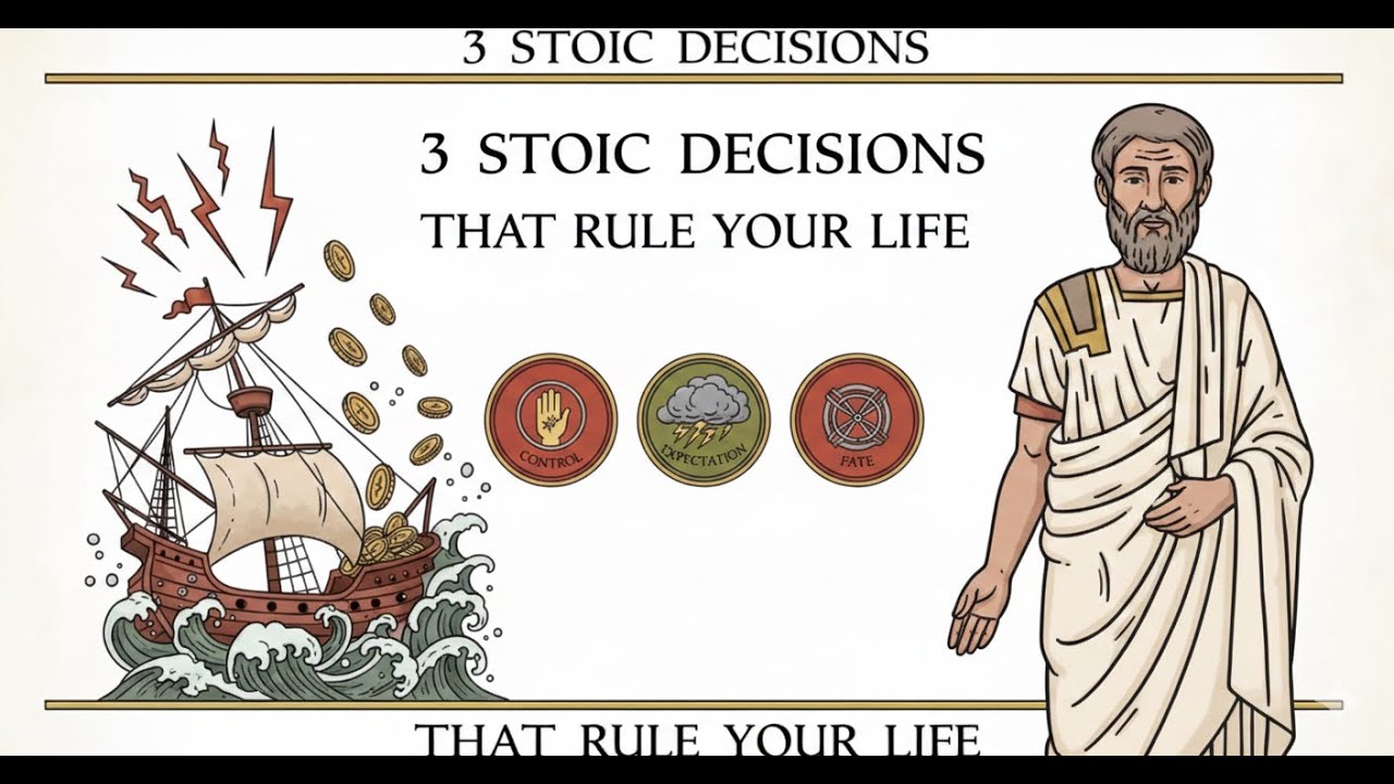 3 Stoic Decisions That Would Save Your Modern Life (your life depends on them) || Rope Untied