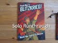 Blitzkrieg! Solo Run-through