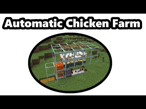 EASIEST Automatic Chicken Farm in Minecraft 26.1.2