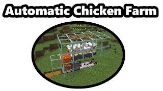 EASIEST Automatic Chicken Farm in Minecraft 26.1.2