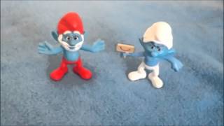 2 Smurfs sing Happy Birthday! Funny E Card Greetings!